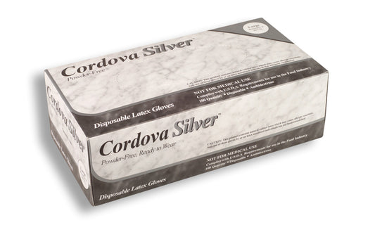 Guantes de Látex desechable, sin polvo, 4.5 mil, blanco No. 4015