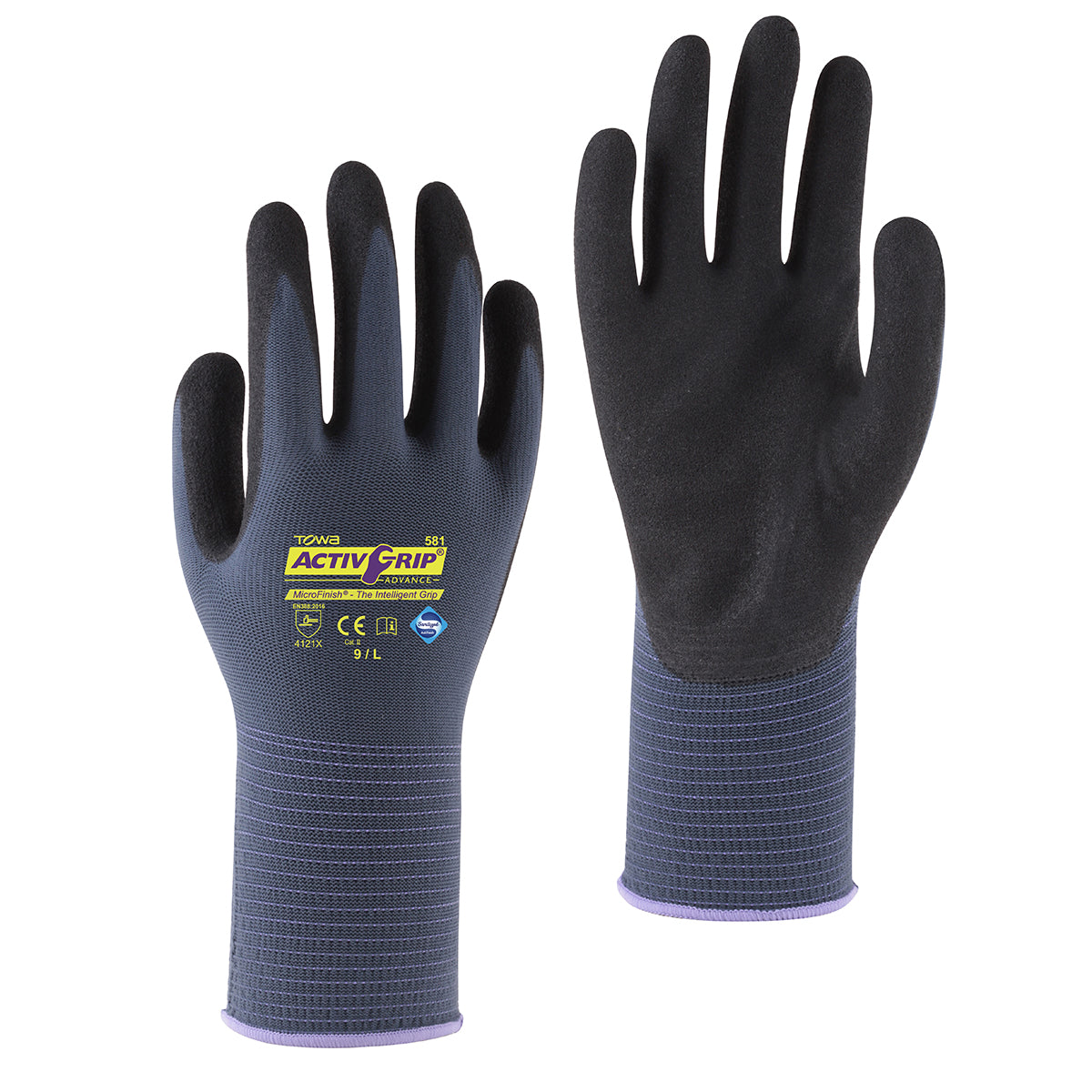 Guantes TOWA®, ActivGrip™ Advance, Nitrilo No. AG581