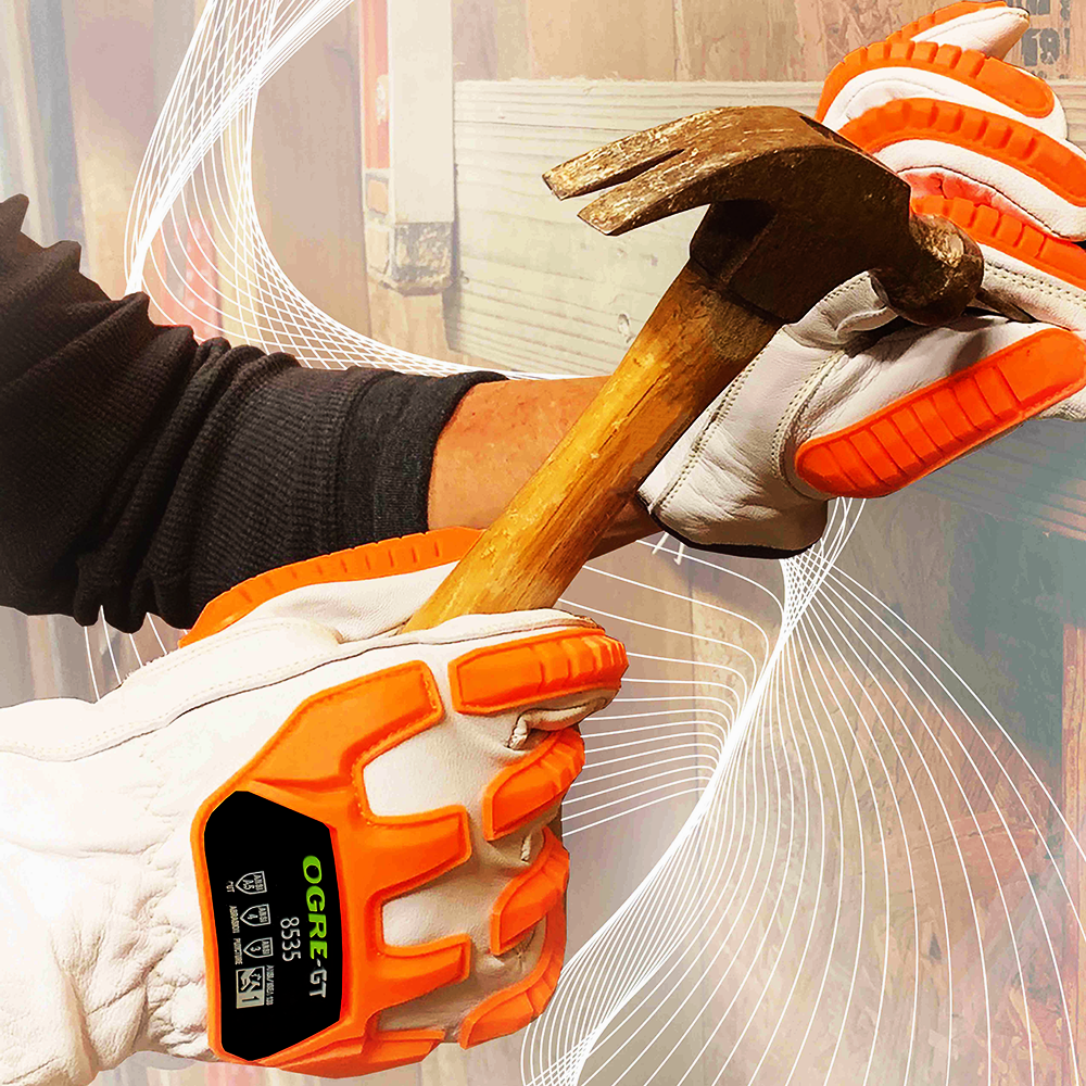 Guantes para actividad de alto impacto OGRE® GT, piel de cabra, premium No. 8535