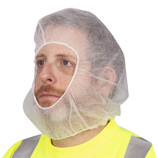 Capucha para cabeza/barba, polipropileno