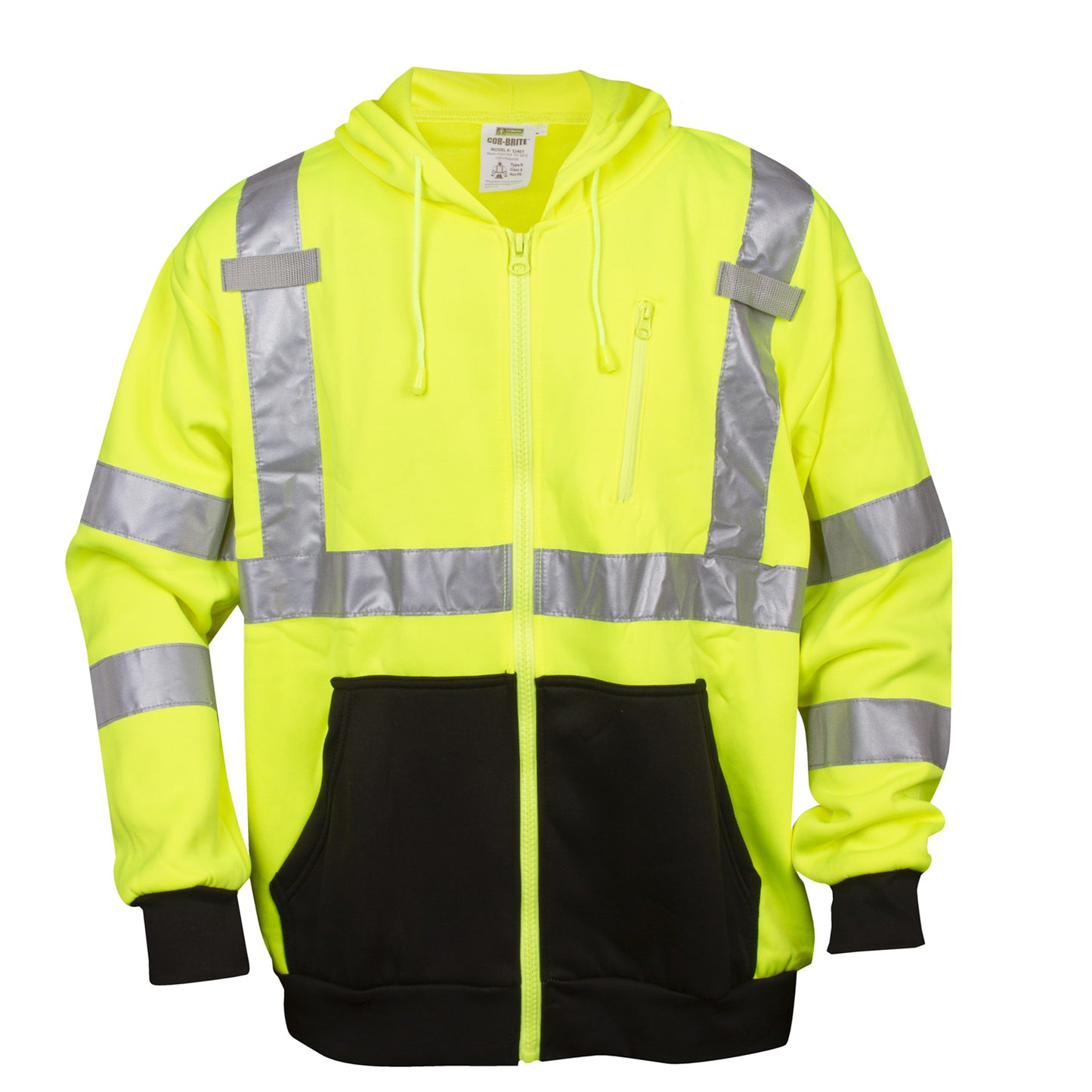 Sudadera, COR-BRITE®, Tipo R, Clase 3, Capucha No. SJ401