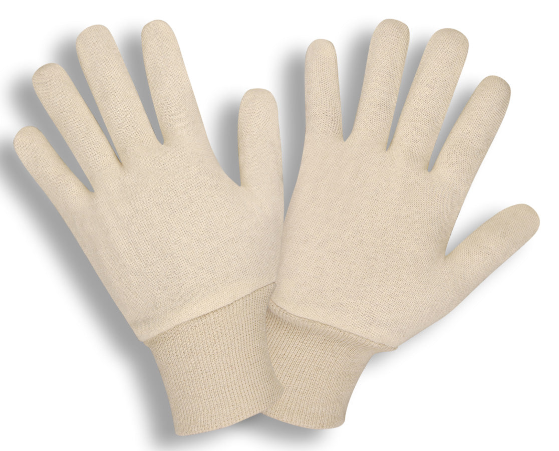 Guantes de jersey, algodón, 2 piezas, natural No. 1300C