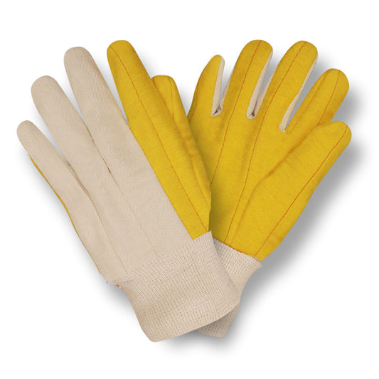 Guantes de algodón para tareas domésticas, Muñeca Tejida, Espalda de Lona No. 2316