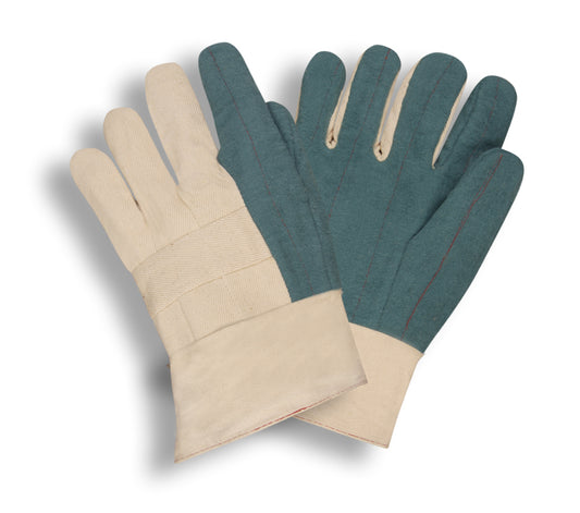 Guantes de molino caliente, algodón, band top, forlap fored, 32 oz. No. 2515G