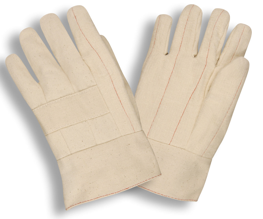 Guantes de molino caliente, band top, forro de algodón, 32 oz. No. 2520