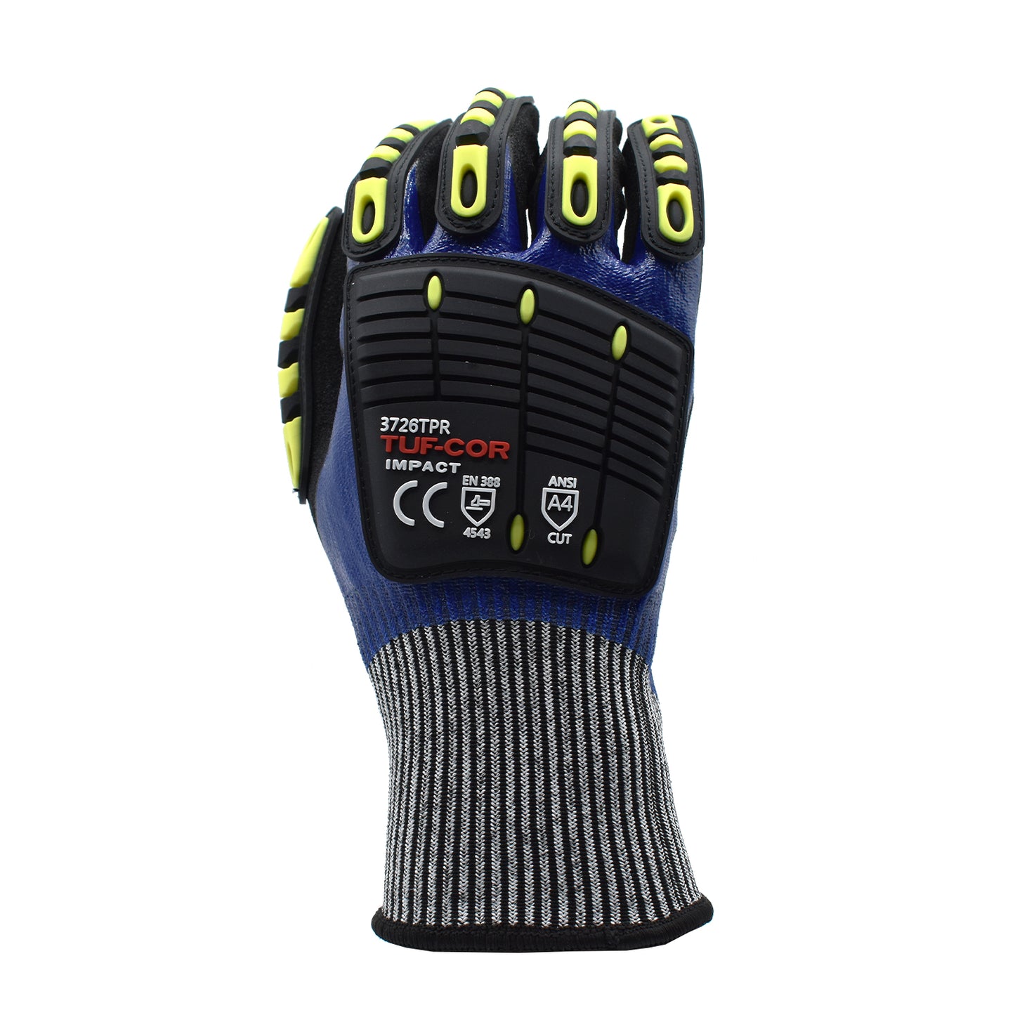 Guantes TUF-COR Impact™, HPPE, A4 No. 3726TPR