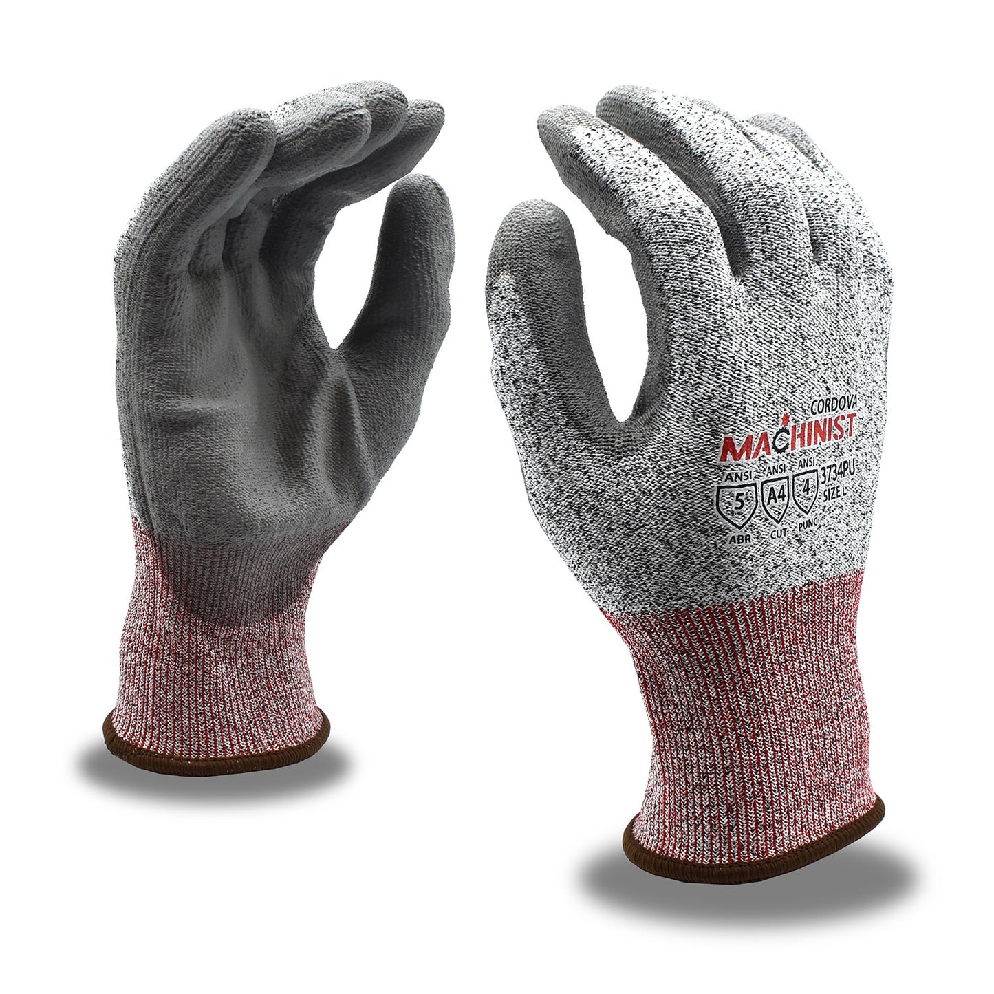 Guantes MACHINIST®, HPPE/vidrio, A4: No. 3734PU