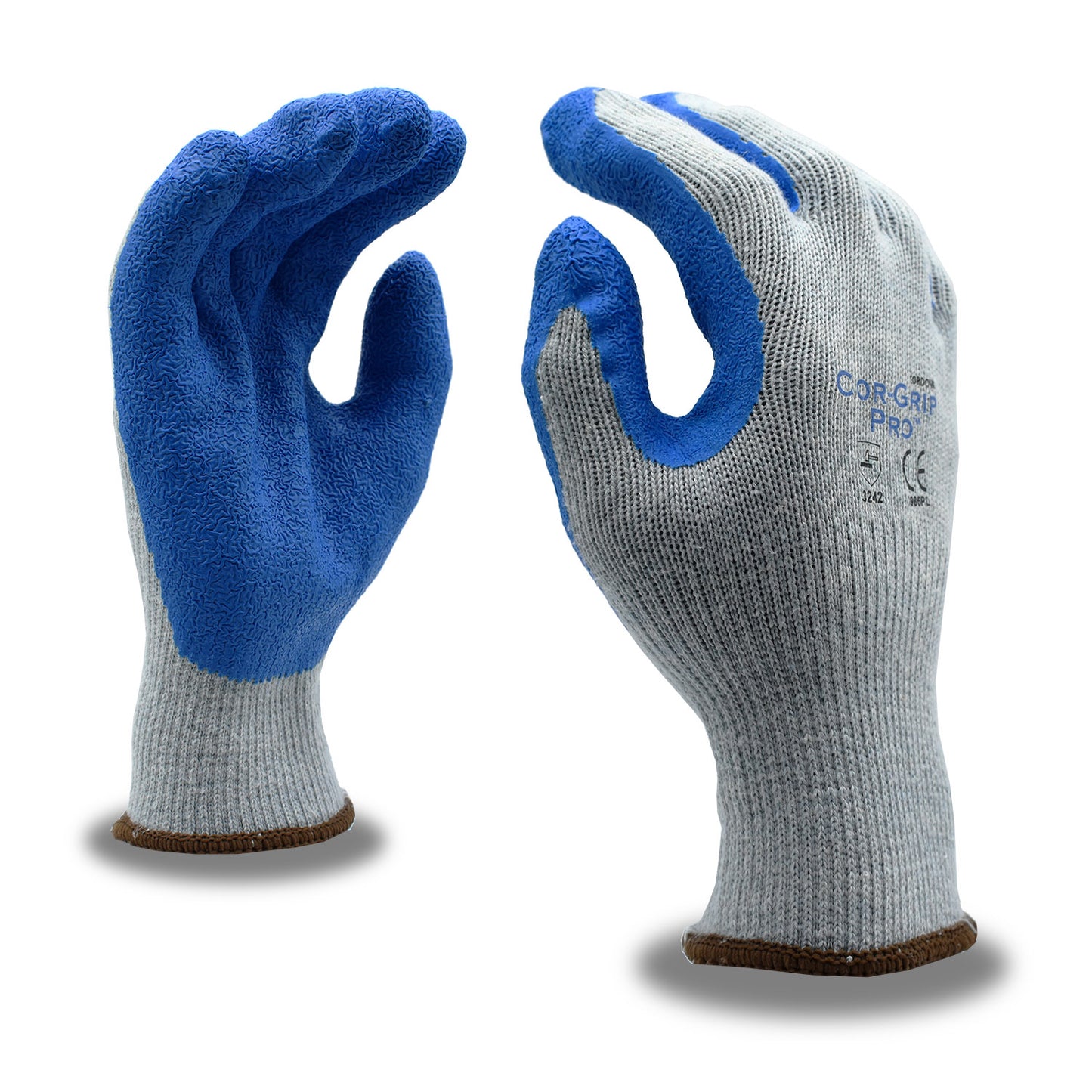 Guantes COR-GRIP PRO™, Látex, Arrugado, Premium No. 3986P