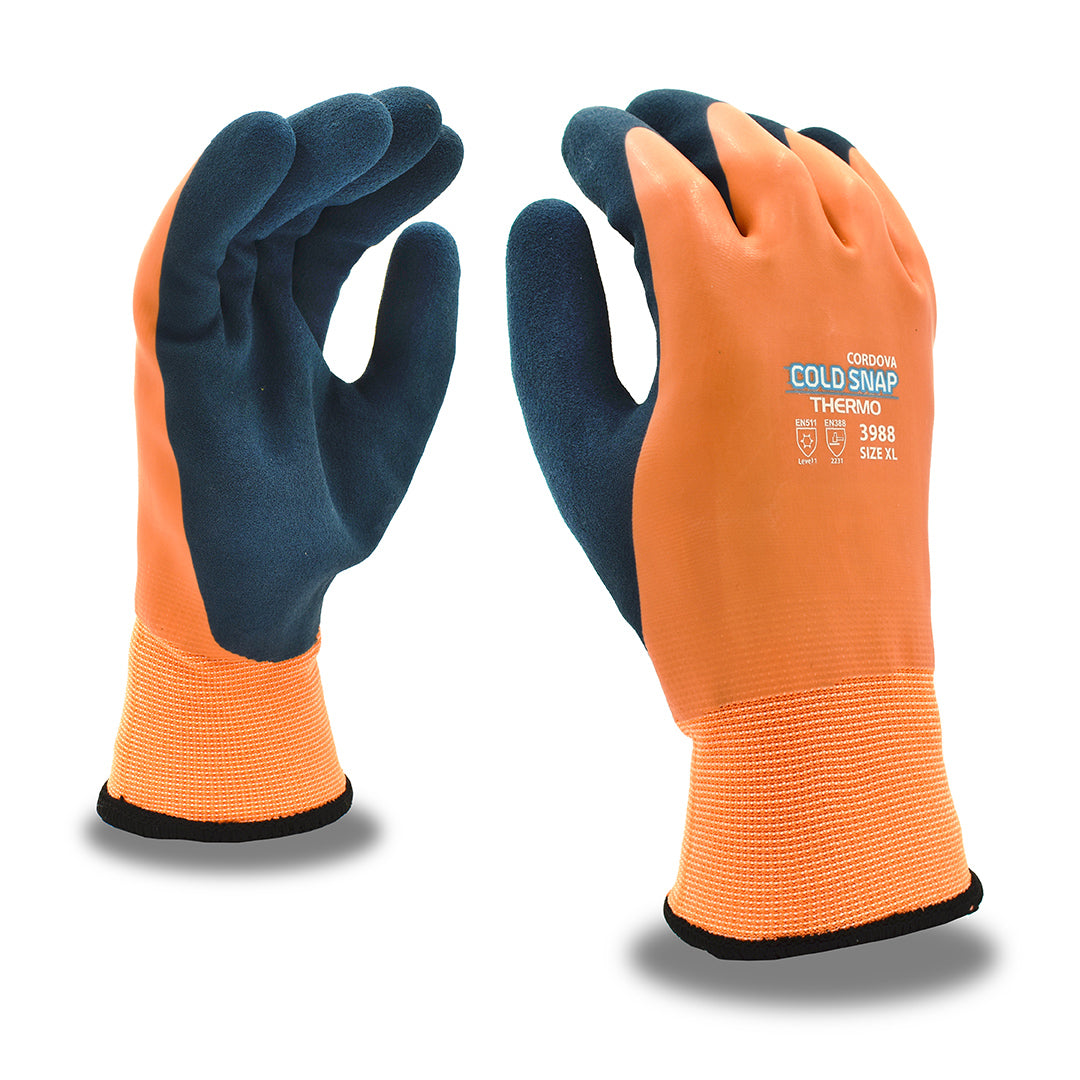 Guantes Cold Snap Thermo™, látex completo, térmico No. 3988