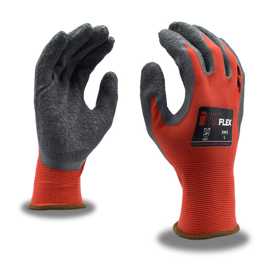 Guantes ION-FLEX™, Látex, Arrugado No. 3993