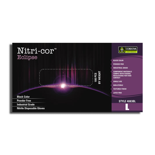 Guantes desechables de nitrilo, eclipse de nitri-Cor® No. 4083B