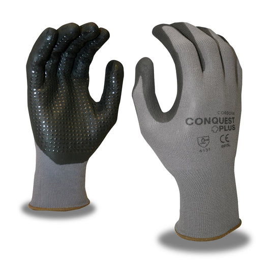 Guantes Conquest Plus™, Nitrilo, Espuma, Puntos No. 6915