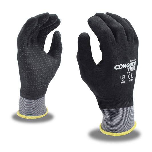 Guantes Conquest Xtreme™, Nitrilo, Espuma, Puntos No. 6930