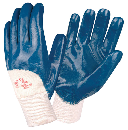 Guantes soportado, Brawler™, Nitrilo, Liso No. 6950