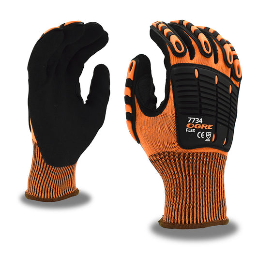 Guantes para actividad de alto impacto OGRE® Flex, Sandy Nitrilo, Industrial, No. 7734