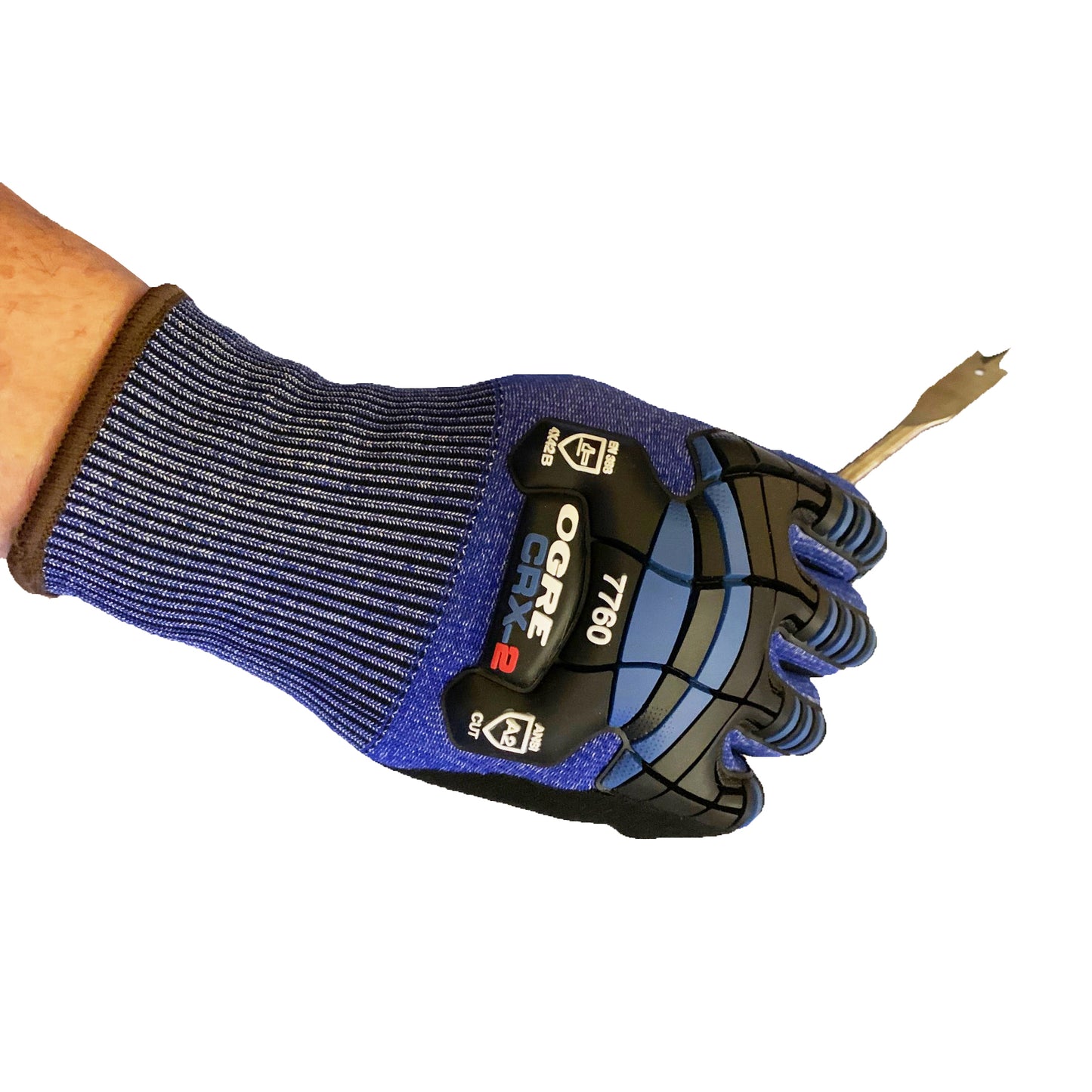 Guantes para actividad de alto impacto OGRE®CRX-2, nitrilo arenoso, No. 7760