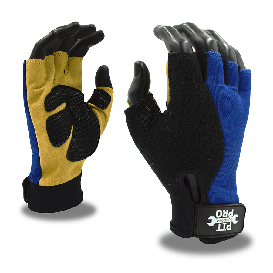 Guantes para actividad de alto impacto PIT PRO™, Sin dedos, Industrial, No. 77771