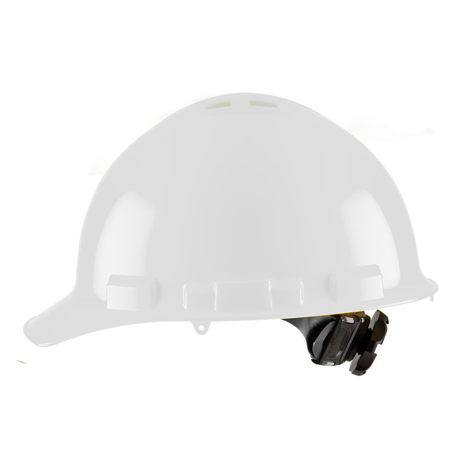 Casco Duo Safety™ Trinquete, 4 puntos,gorra, blanco