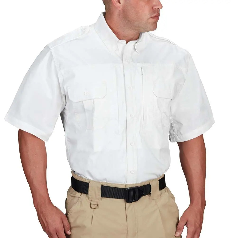 Camisa táctica de manga corta para hombre Propper® - Popelín Blanco